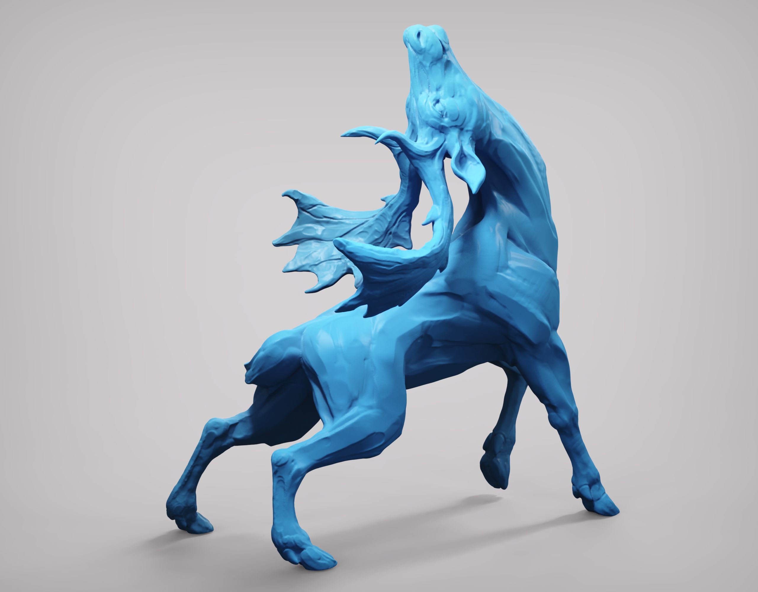 Reindeer 3D print model_3