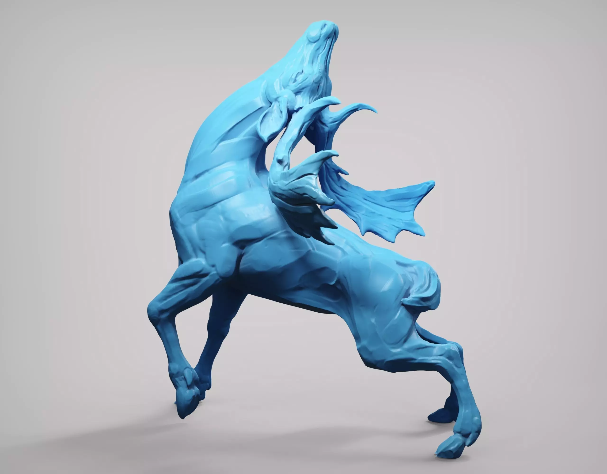 Reindeer 3D print model_0