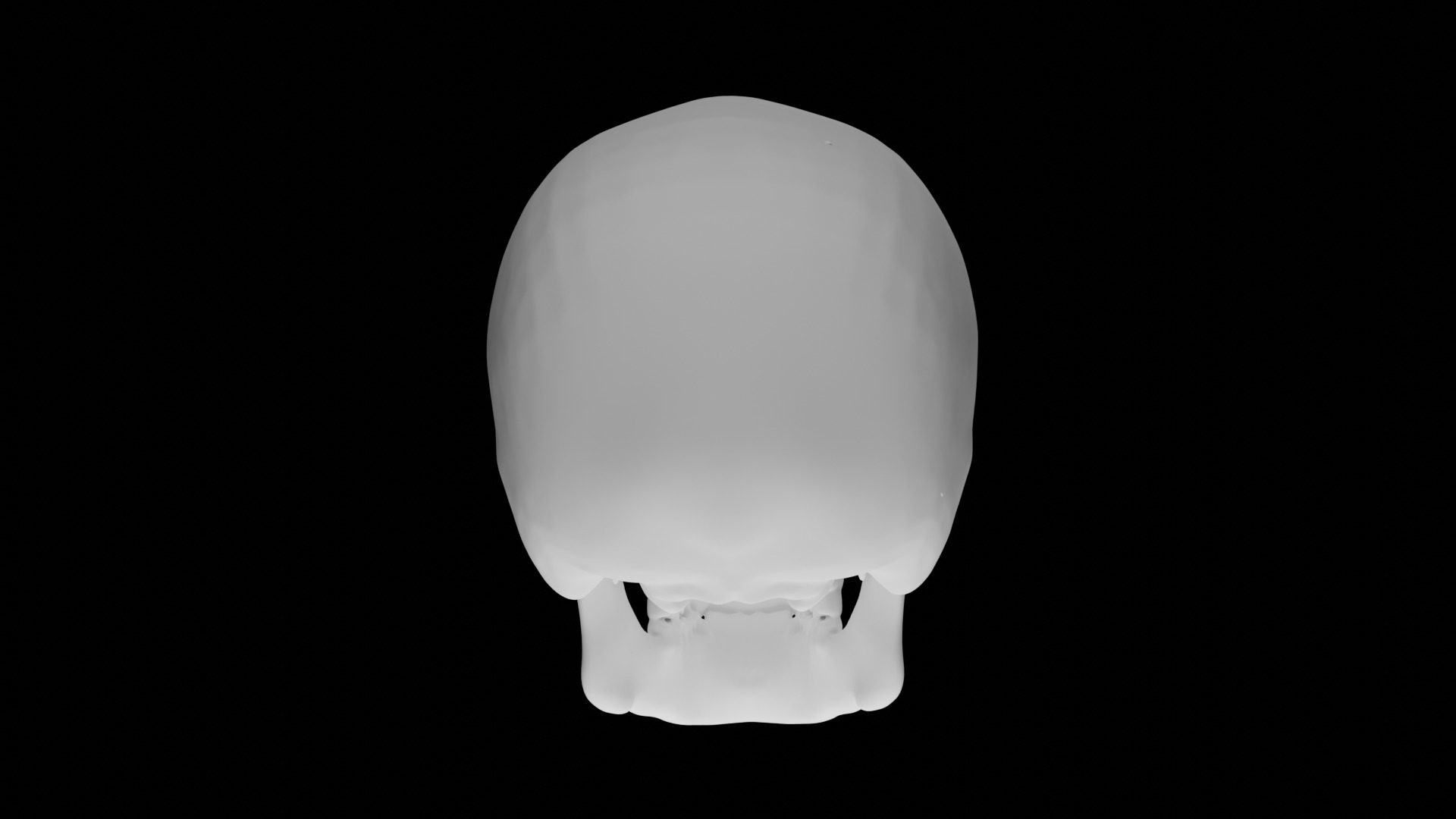 HUMAN SKULL 3D model_11