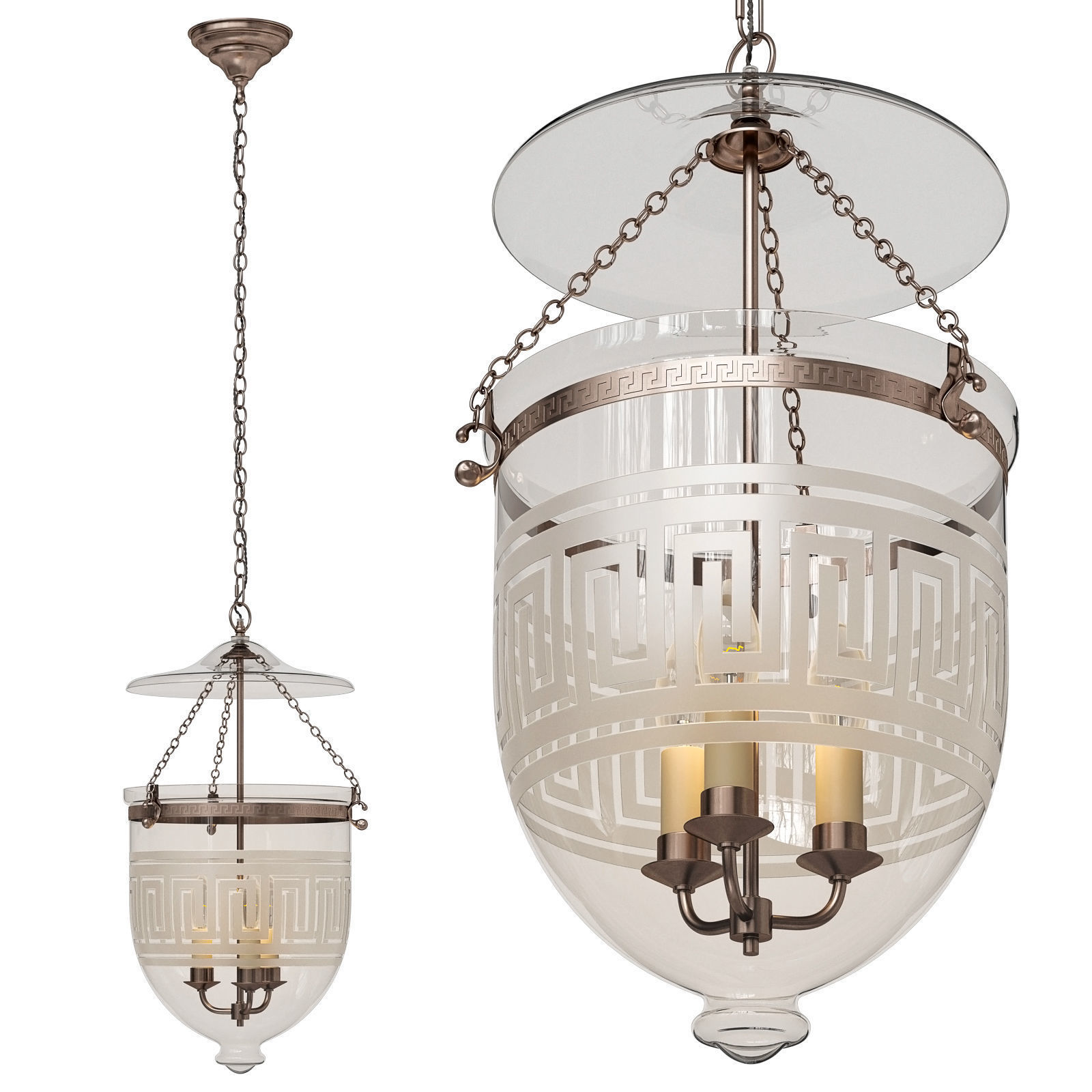 Hector Finch Temple Light Greek Key Model I 3D model_4