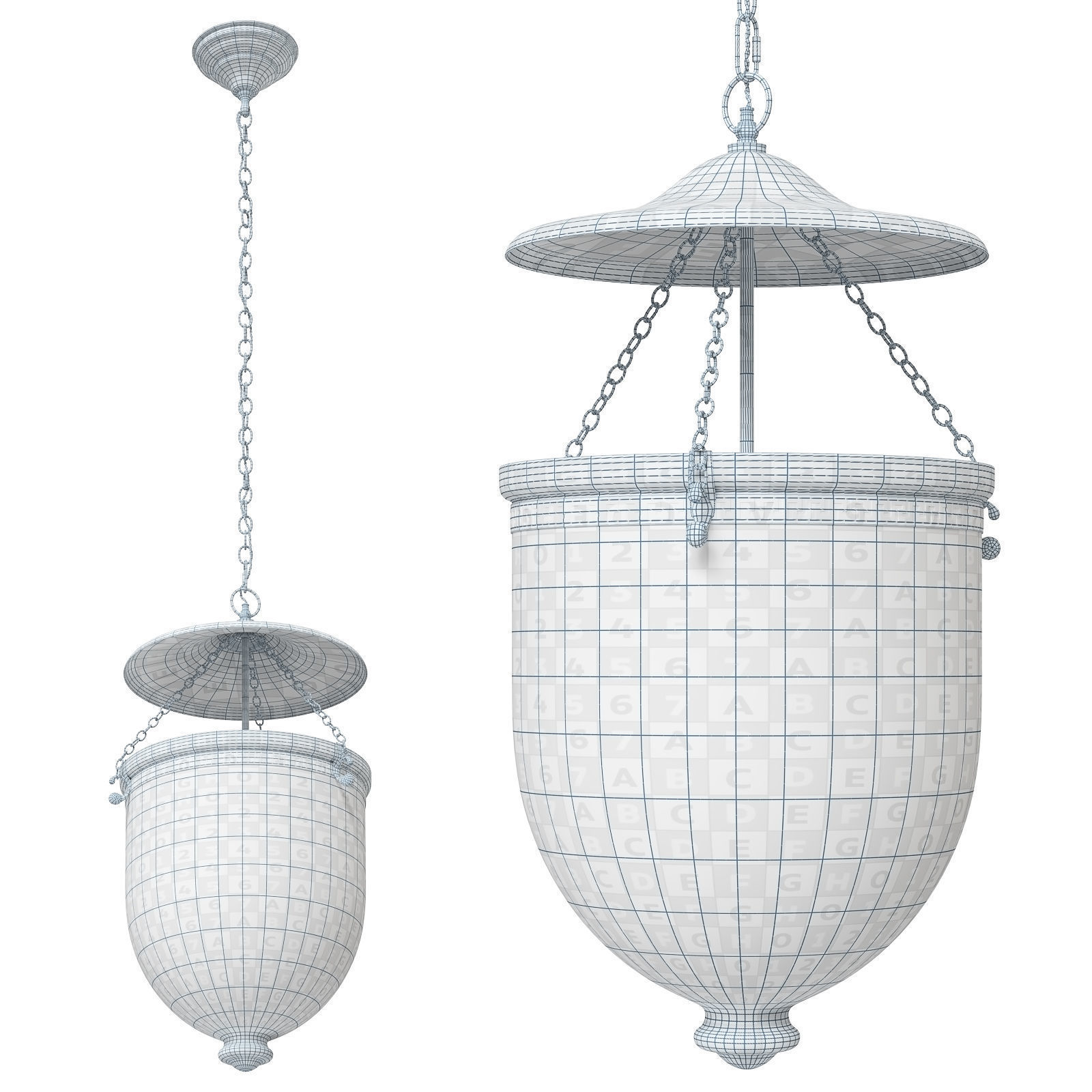 Hector Finch Temple Light Greek Key Model I 3D model_7