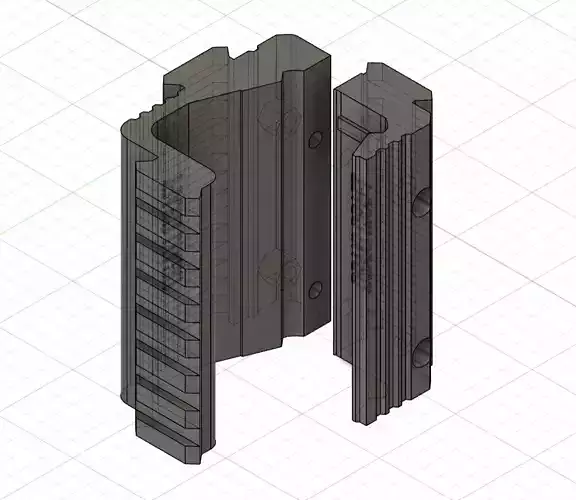 Triple rail for Desert Eagle by Tokyo Marui
