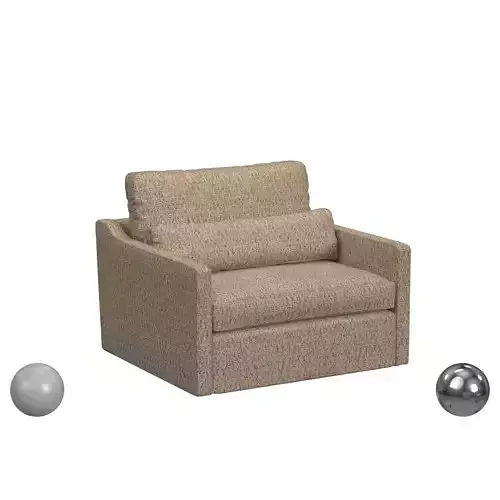 DAYTONA SWIVEL CHAIR-AND-A-HALF Davis Brown Rice