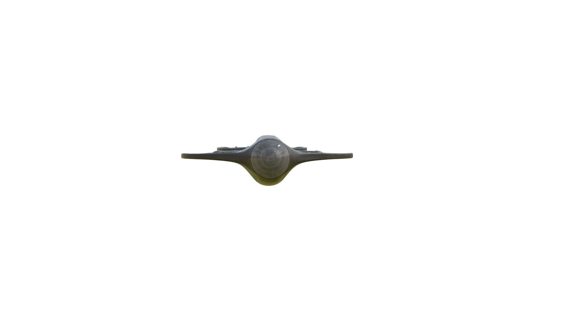 Surveillance Drone Low-poly 3D model_7