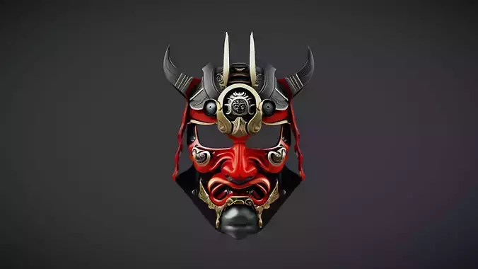 Samurai Oni Mask
