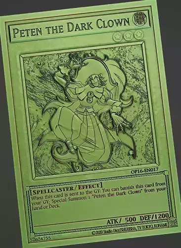 Peten the Dark Clown - yu-gi-oh