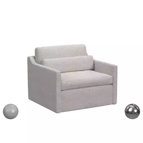 DAYTONA SWIVEL CHAIR-AND-A-HALF Shear Vanilla