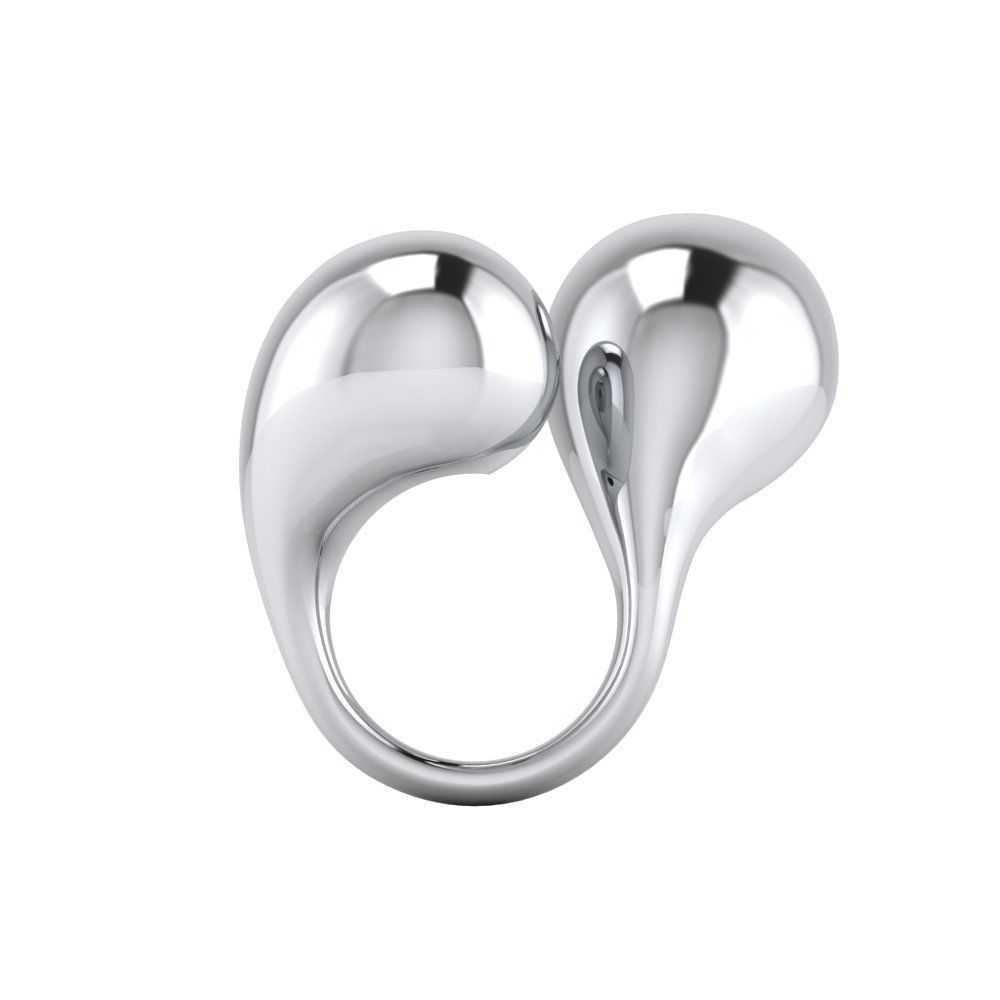Bottega Veneta ring  3D print model_13