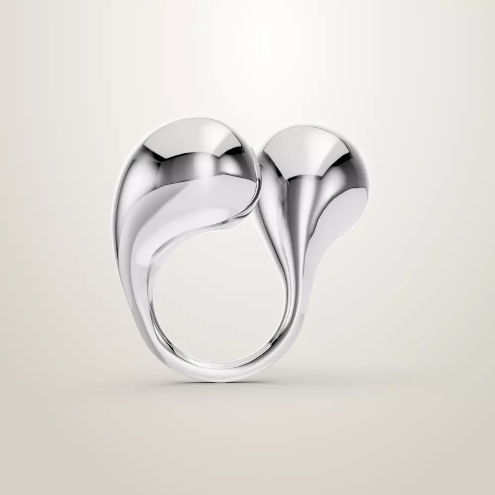 Bottega Veneta ring  3D print model_0