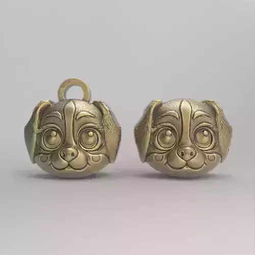 dog two side pentant 