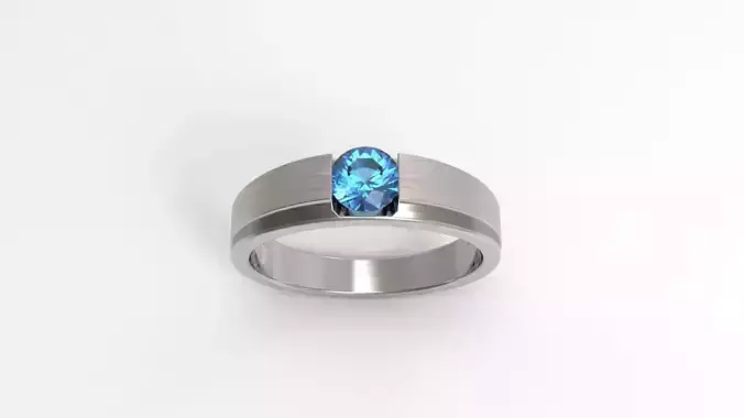 man diamond ring