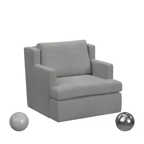 UNWIND SWIVEL CHAIR Chrome Nona Celadon