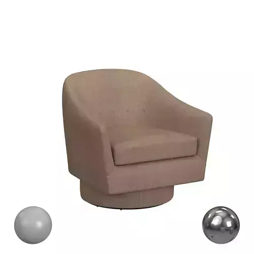 COUPE SWIVEL CHAIR Havana Tawny