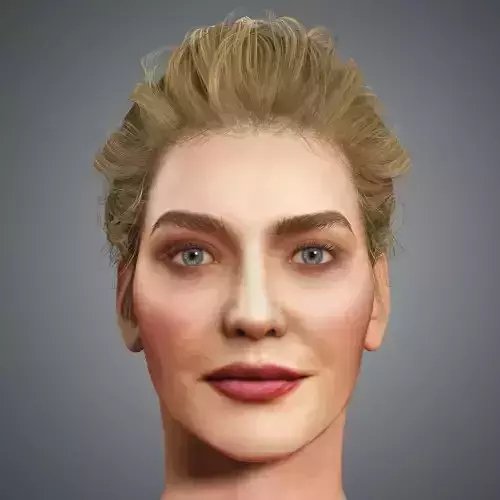Erika Jayne Character Low-poly 3D model