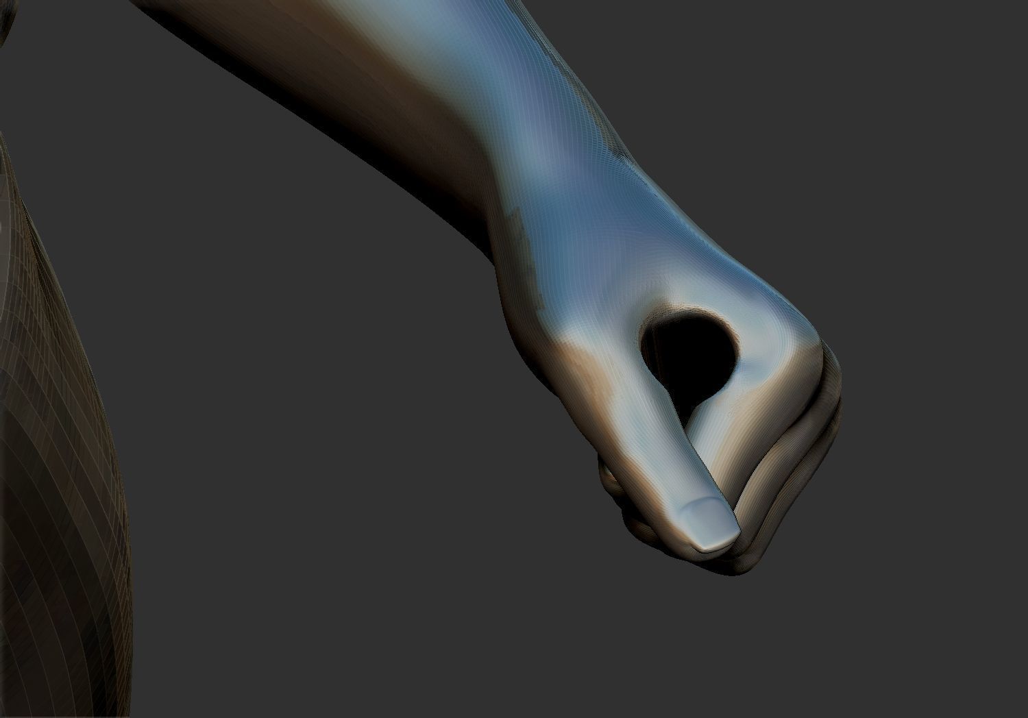 Egyptian King Statuettes Senusret  Petrie 3d  printable model 3D print model_5