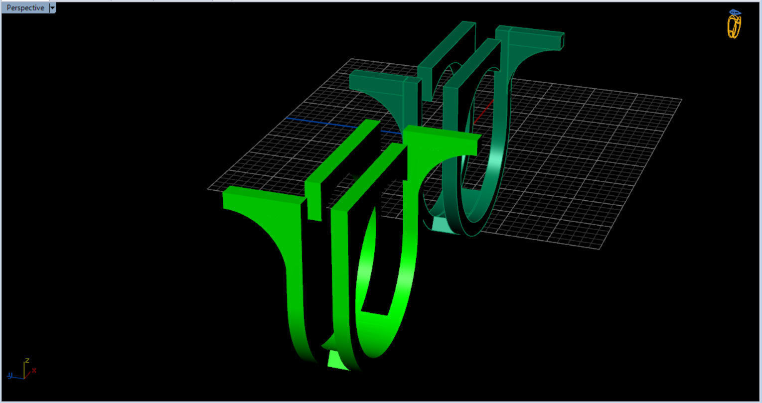 minimal modern ring  3D print model_17