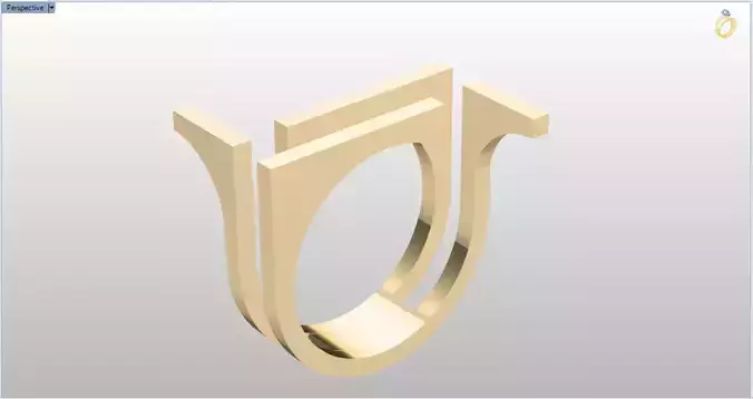 minimal modern ring 