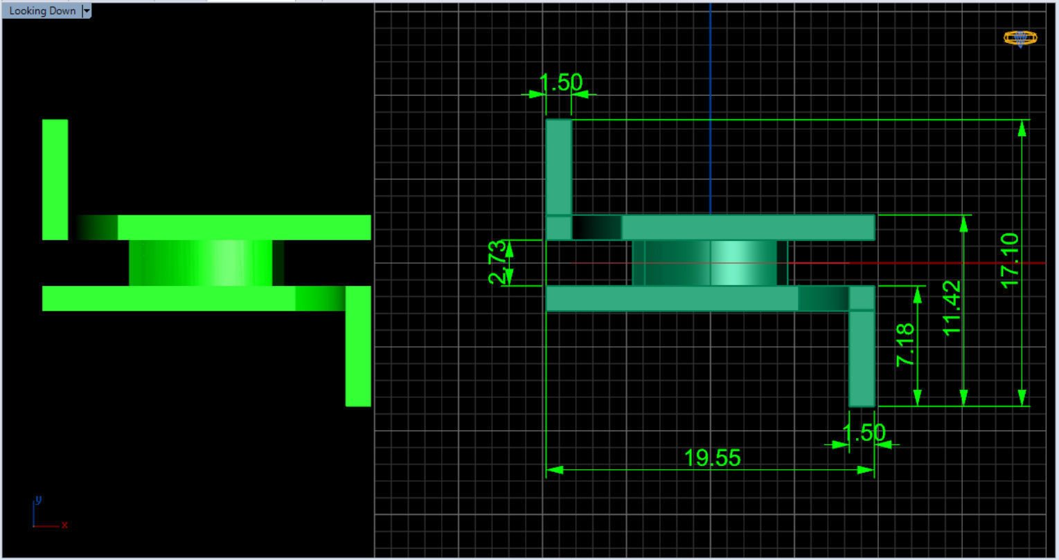 minimal modern ring  3D print model_4