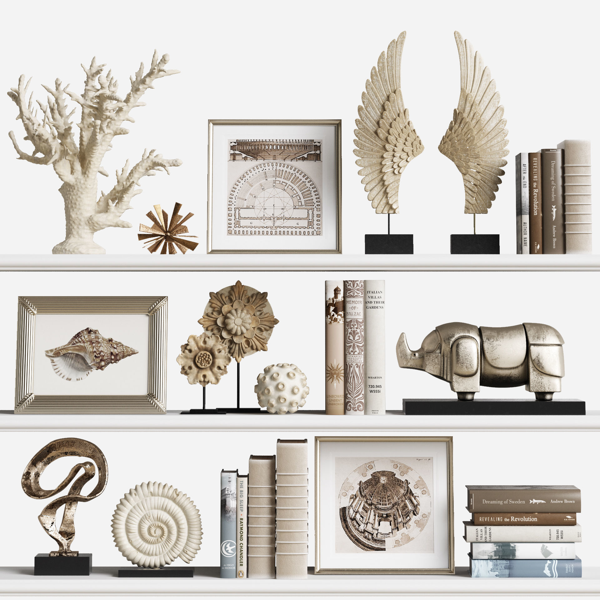 Decor Set 251 3D model_1