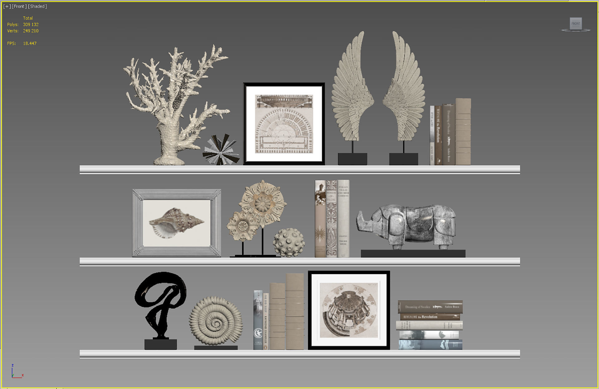 Decor Set 251 3D model_5