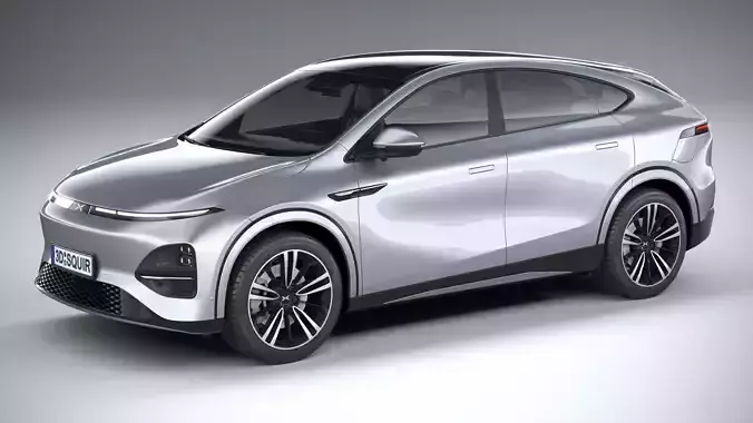 Xpeng G6 2025 3D model