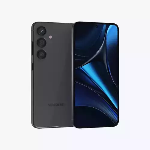 Samsung Galaxy S25 Low-poly 3D model