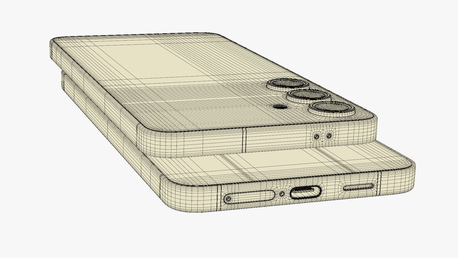 Samsung Galaxy S25 Plus Low-poly 3D model_18