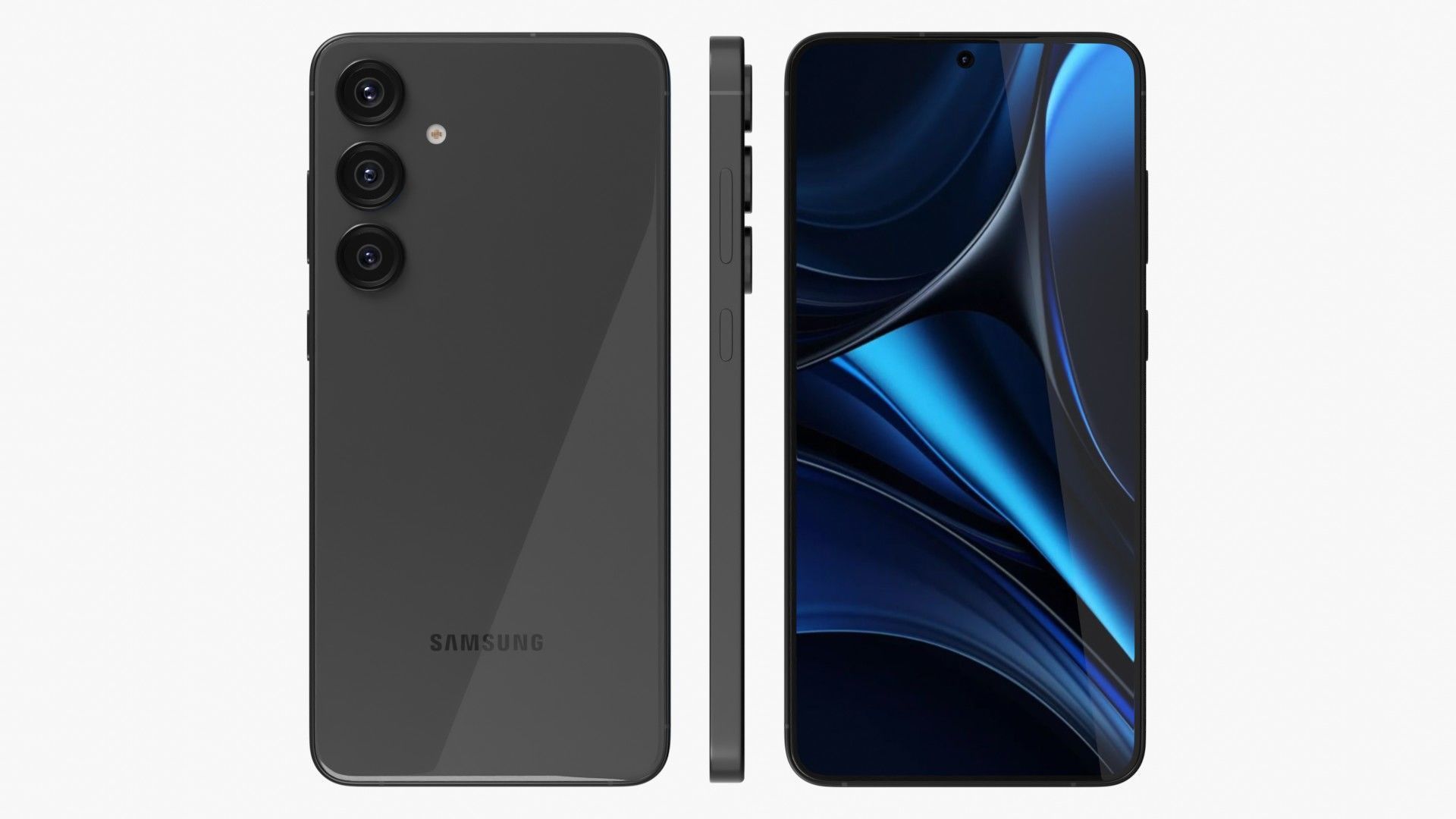 Samsung Galaxy S25 Plus Low-poly 3D model_2