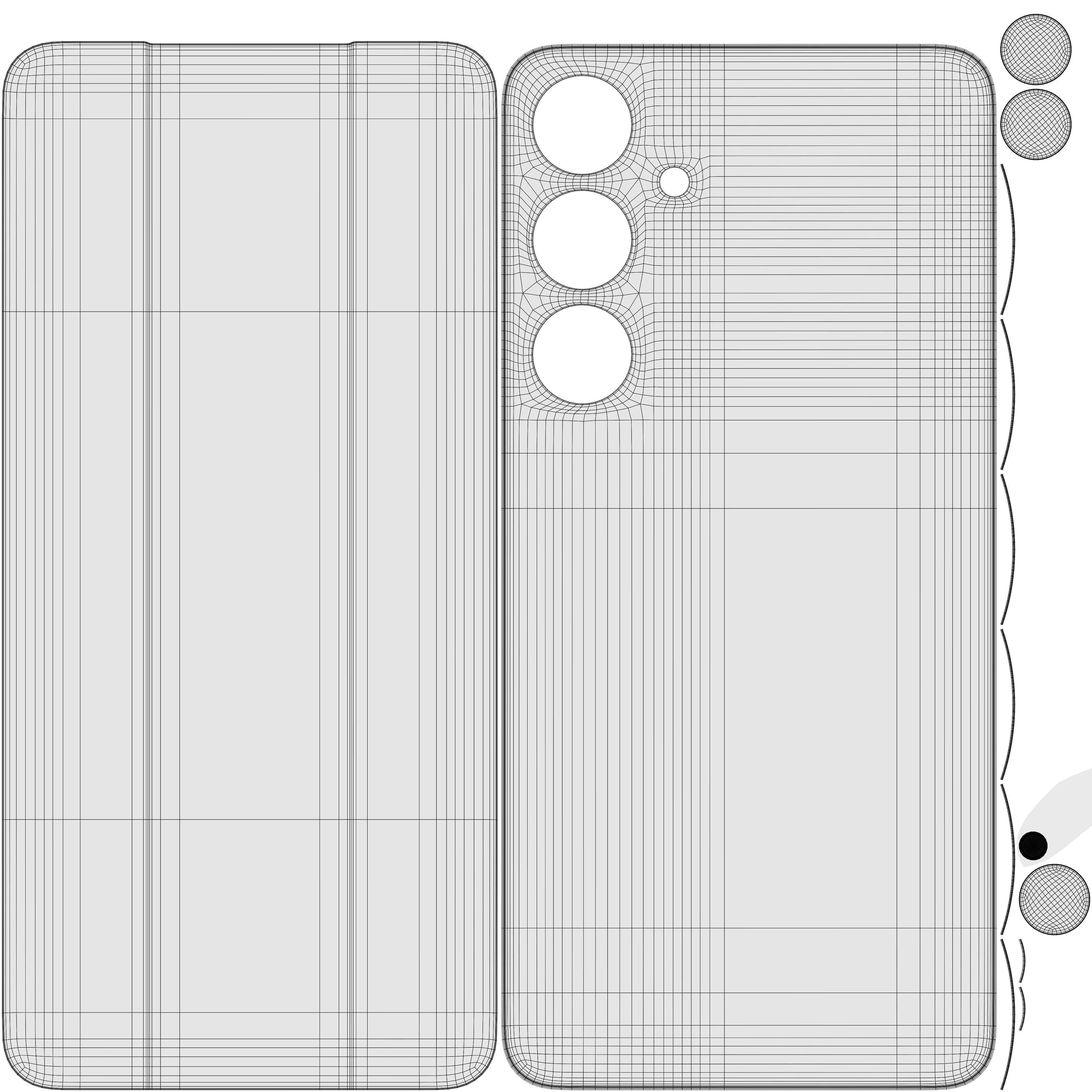 Samsung Galaxy S25 Plus Low-poly 3D model_11