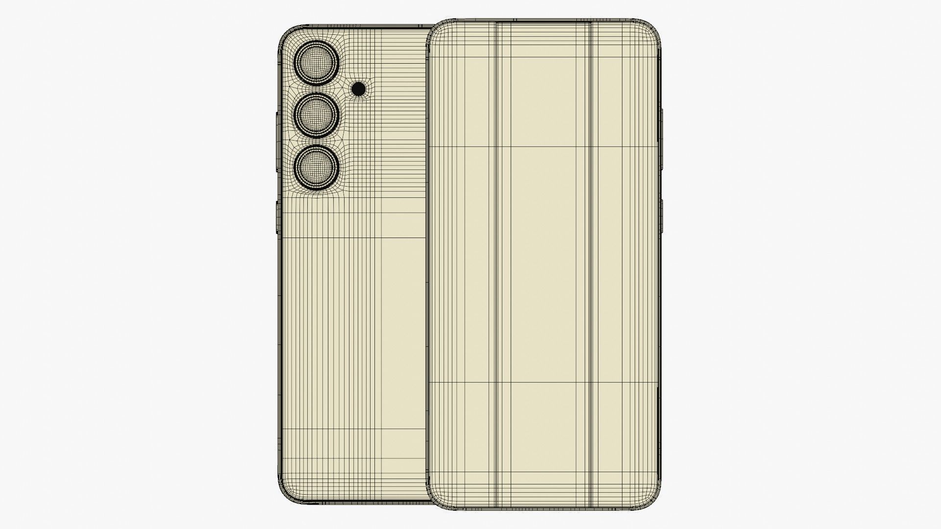 Samsung Galaxy S25 Plus Low-poly 3D model_12