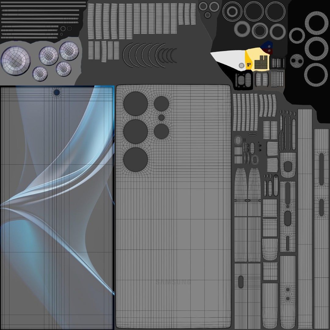 Samsung Galaxy S25 And Plus And Ultra 3D model_34