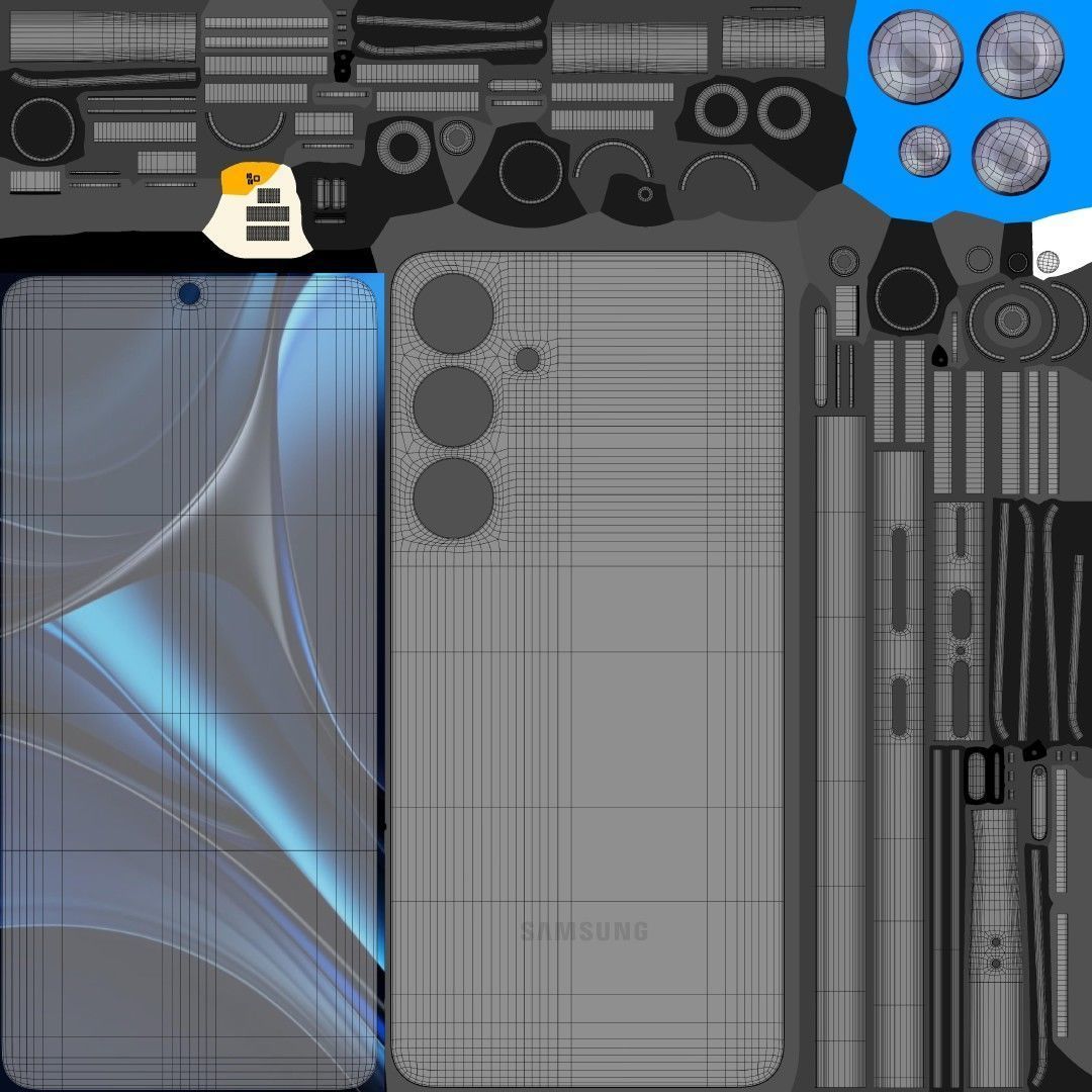 Samsung Galaxy S25 And Plus And Ultra 3D model_21