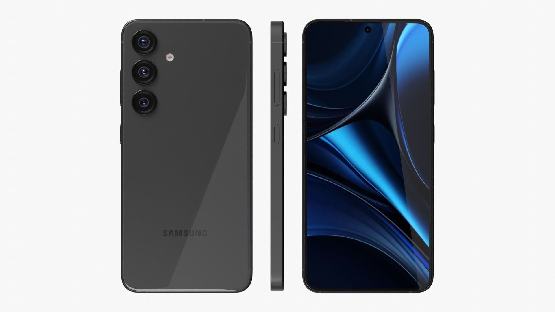 Samsung Galaxy S25 And Plus And Ultra 3D model_3