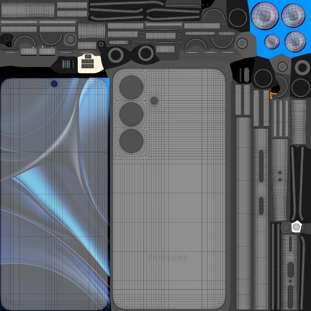 Samsung Galaxy S25 And Plus And Ultra 3D model_9