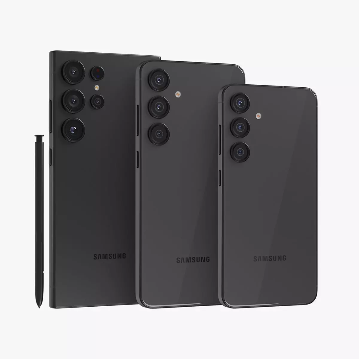 Samsung Galaxy S25 And Plus And Ultra 3D model_0