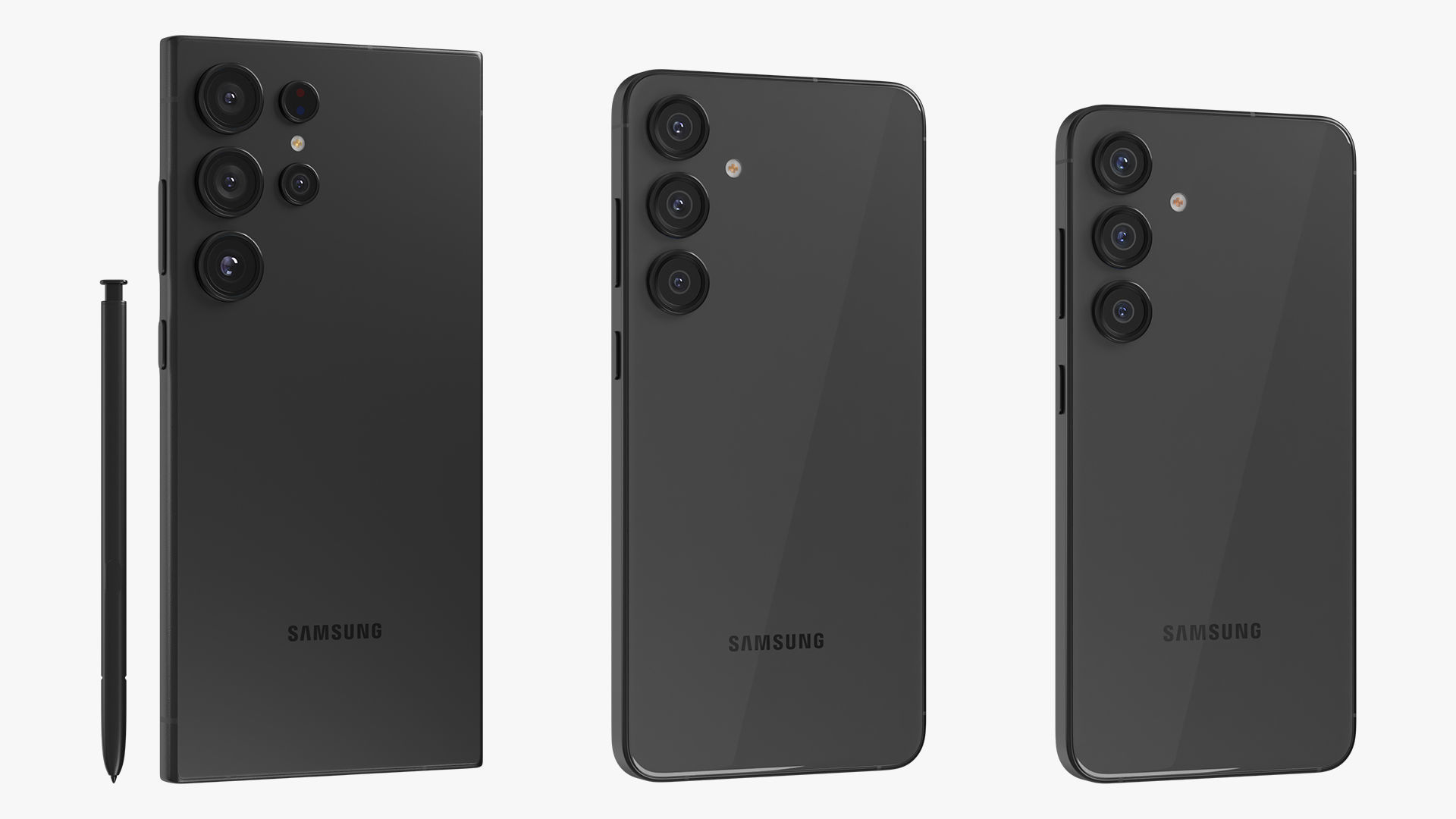 Samsung Galaxy S25 And Plus And Ultra 3D model_2