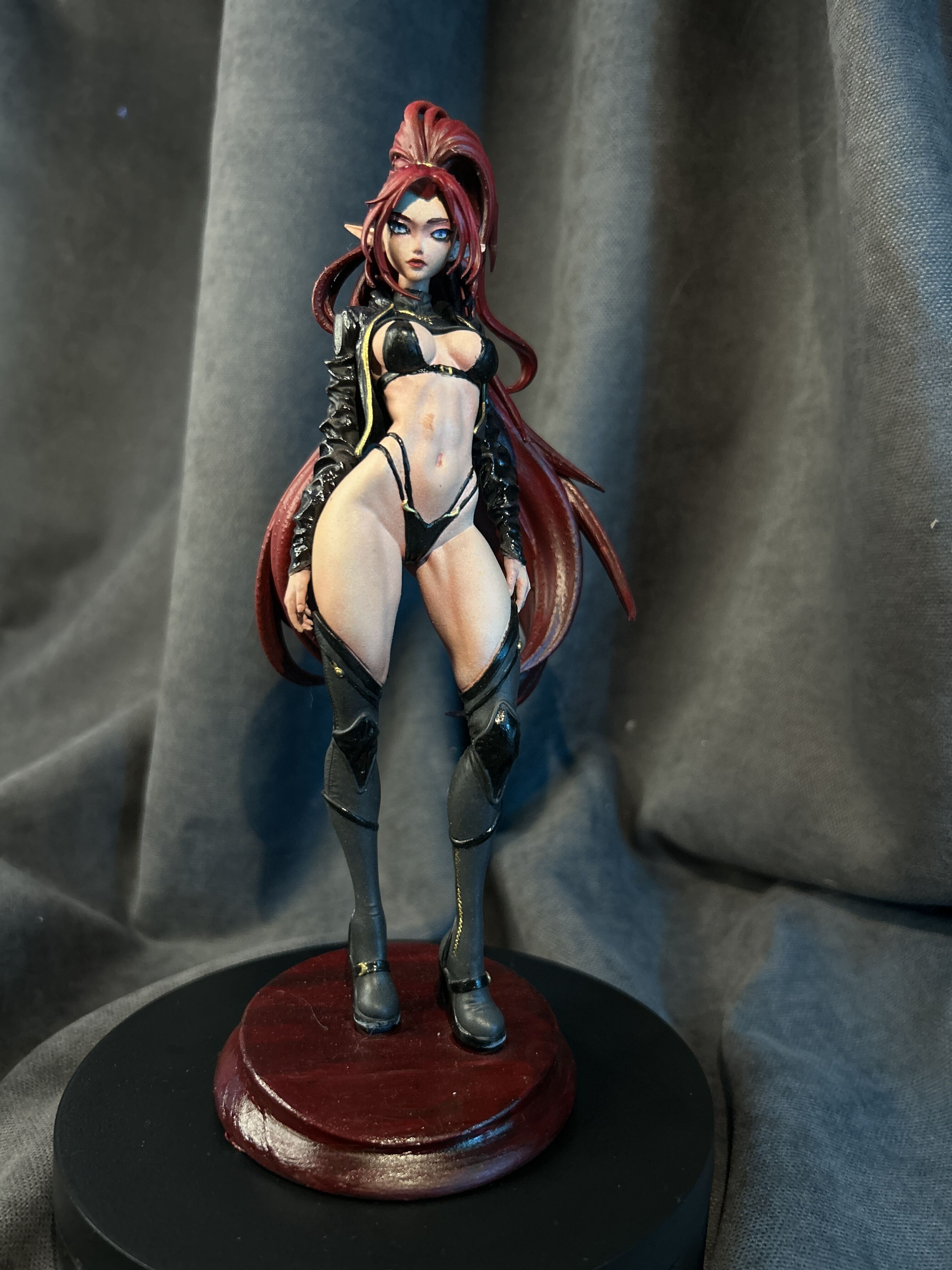 Cute elf 3D print model_2