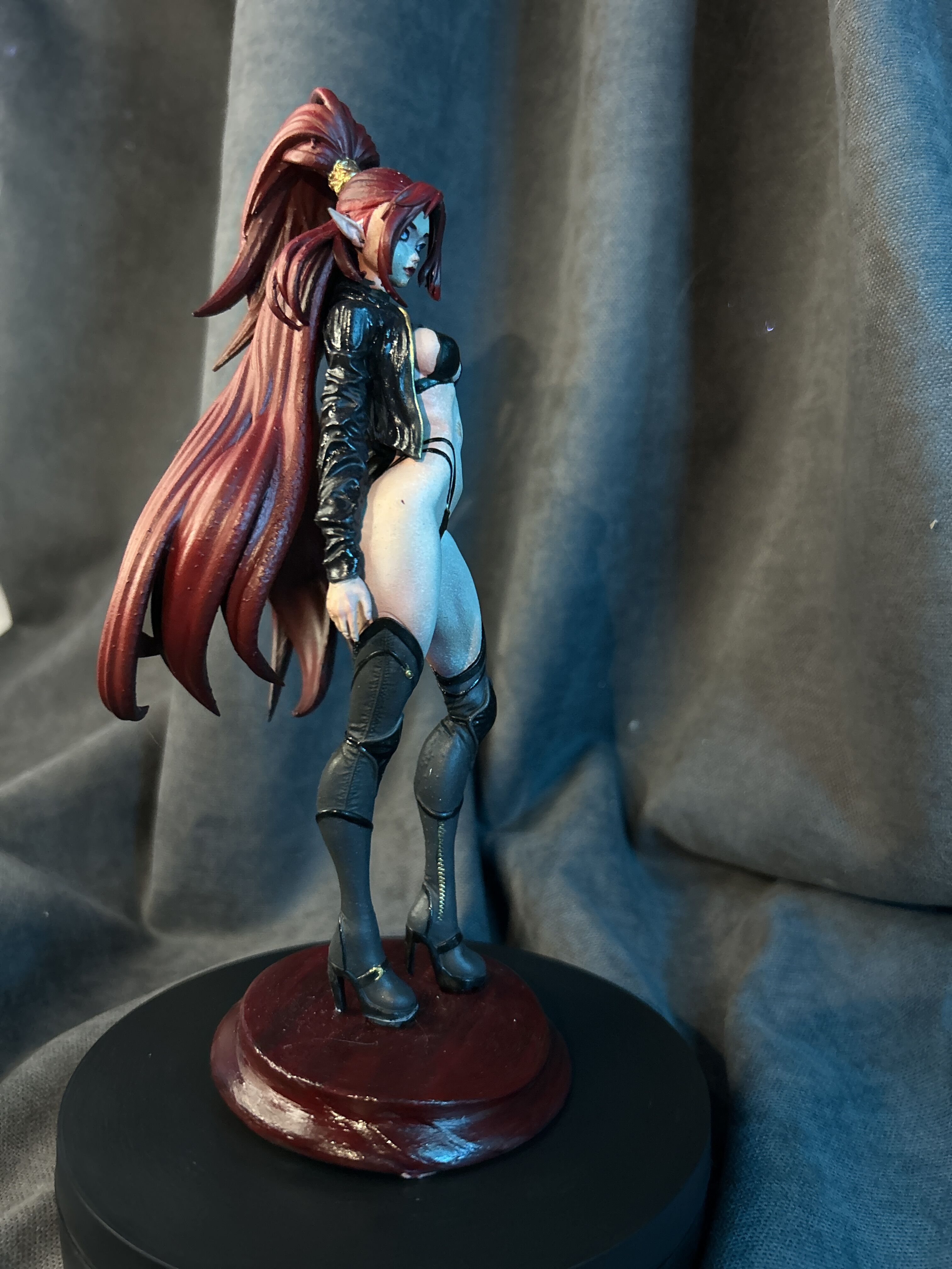 Cute elf 3D print model_3