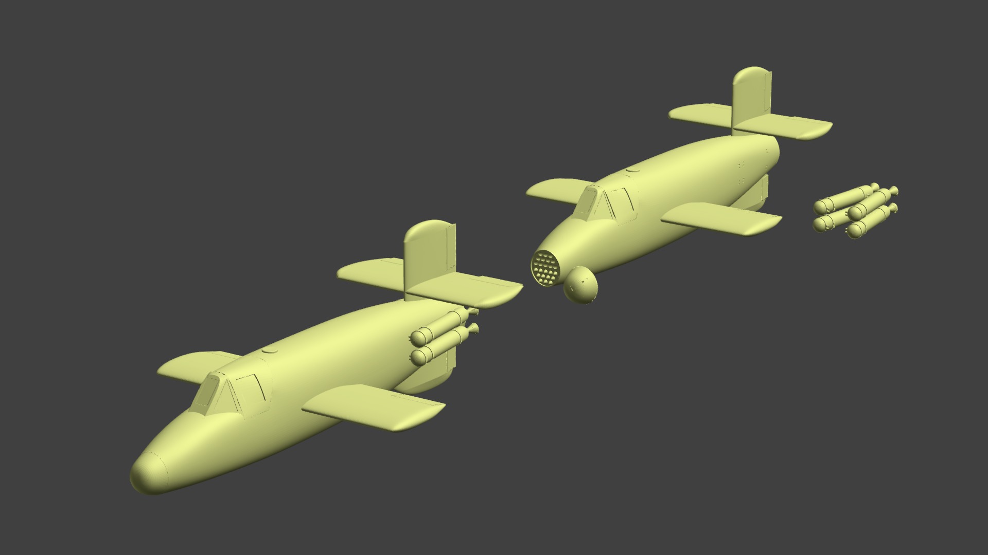 Ba-349 3D print model_10