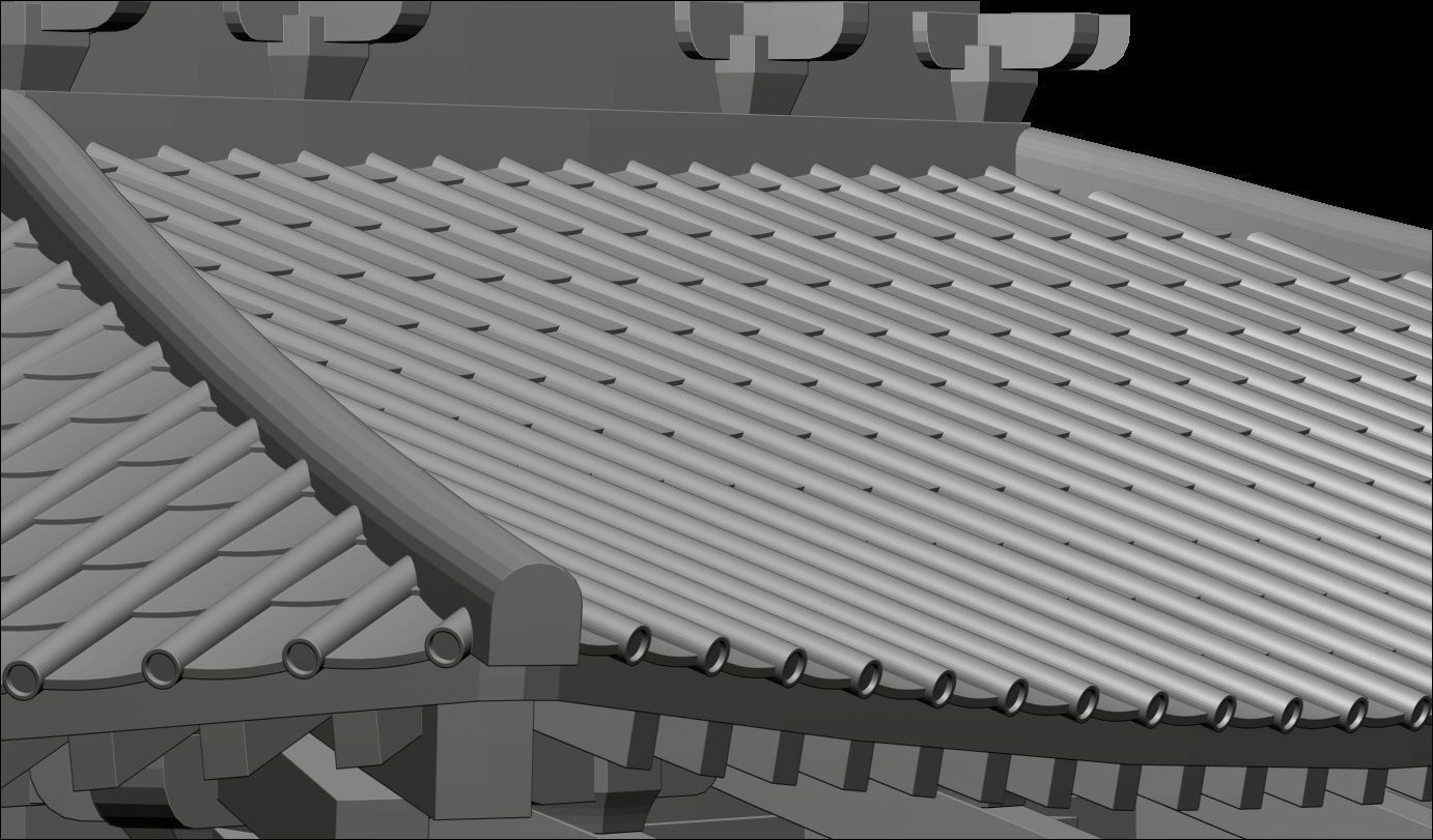 Japanese Tower 3D print model_5