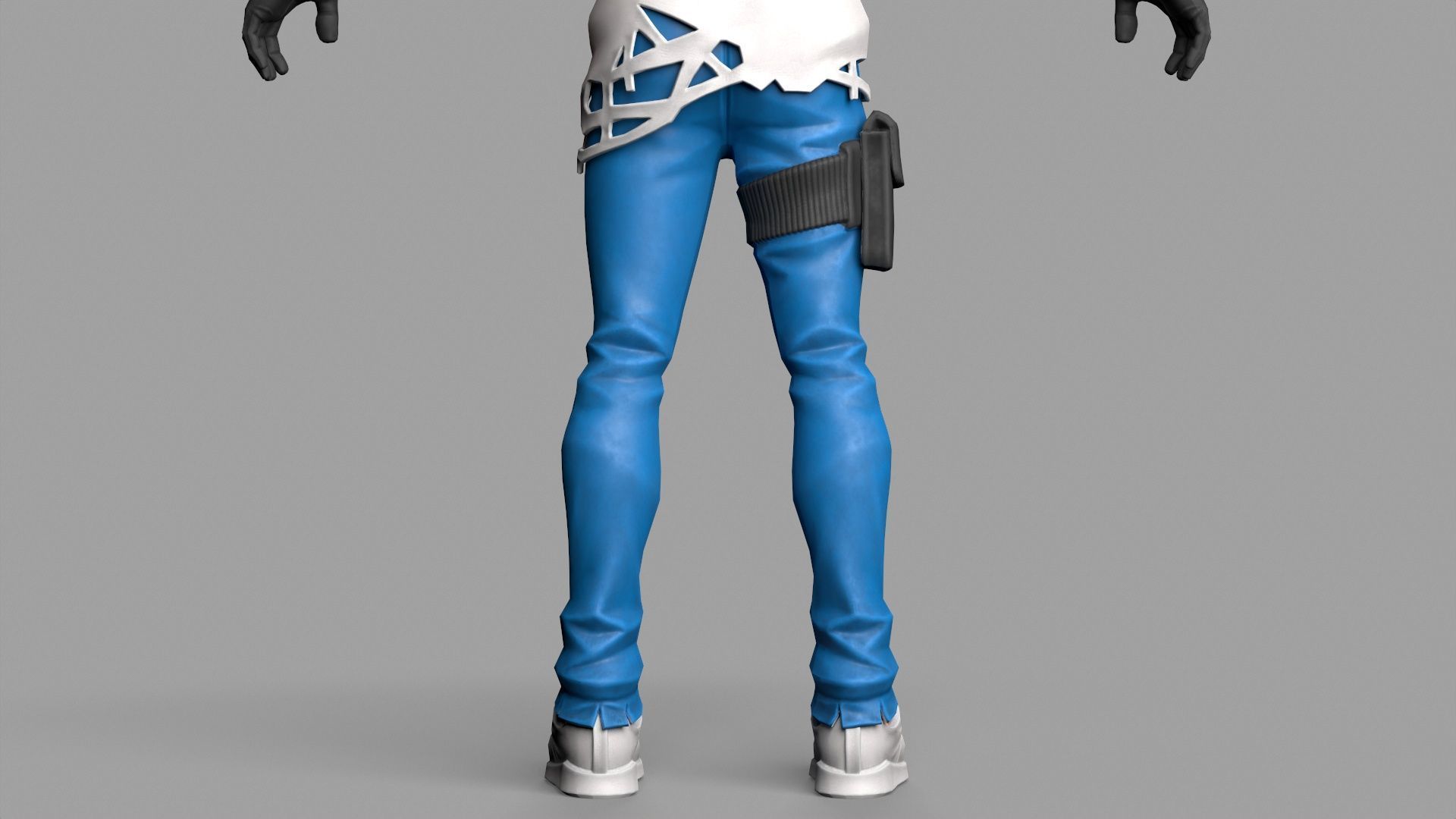 Cartoon Male Character Low-poly 3D model Low-poly 3D model_8