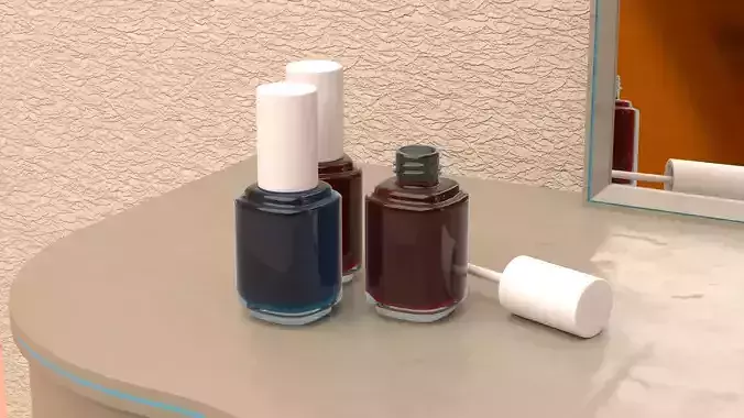 Nail paint 3D