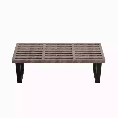 Outdoor Parkbench 02