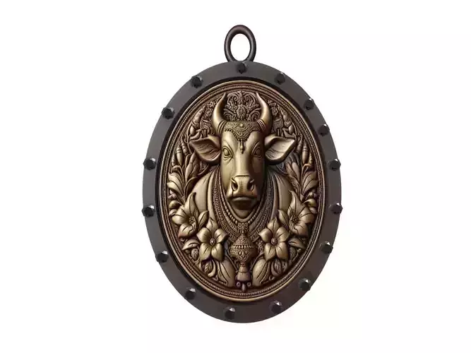 Cow Animal Pendant
