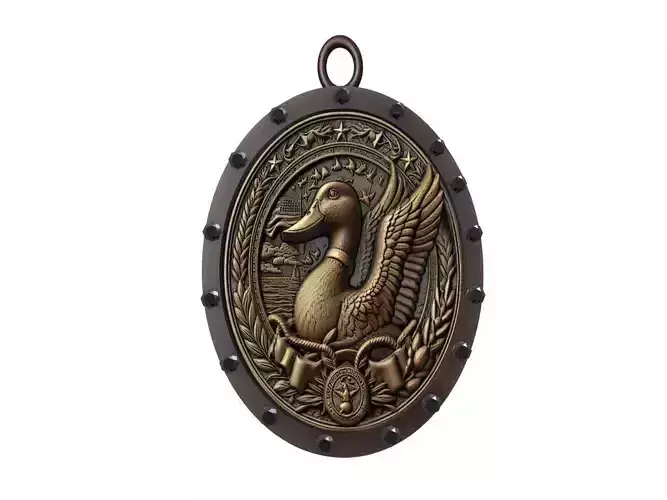 Duck Animal Pendant