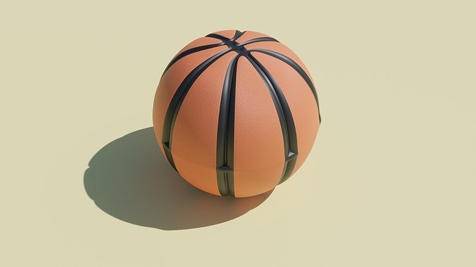 Ball Basketball 3D model