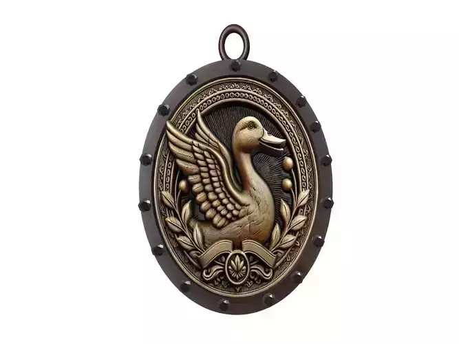 Duck Animal Pendant