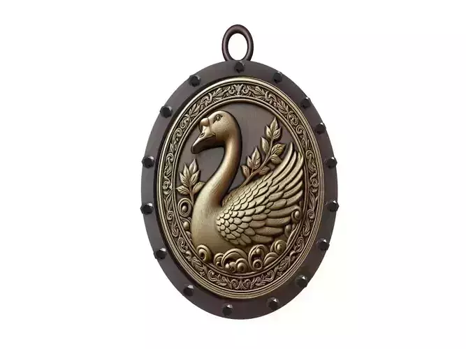 Goose Animal Pendant