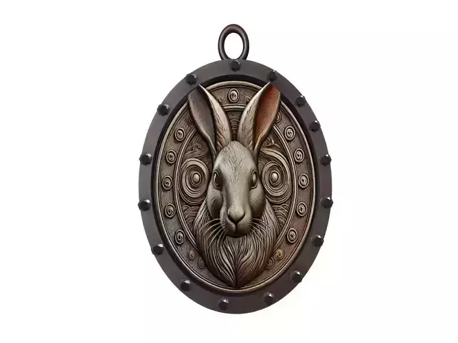 Rabbit Animal Pendant