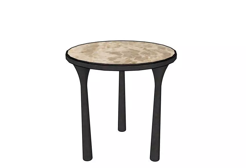 Billing End Table by Four Hands  3D model_0